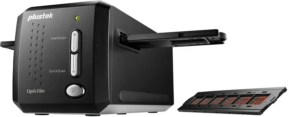 Сканер Plustek OpticFilm 8200i SE (7200dpi 48bit LED швидк. 36 сек. плівк.слайд-сканер чорний) - фото 4