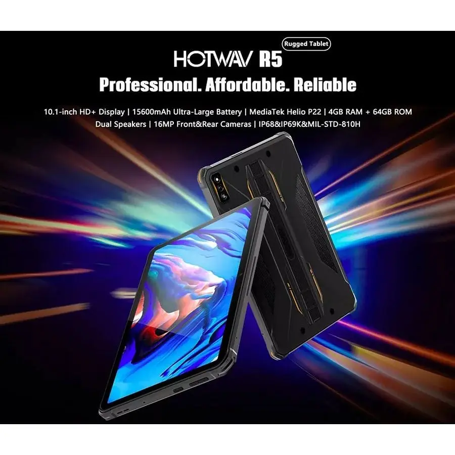 Планшет Hotwav R5 4/64Gb Orange LTE - фото 4
