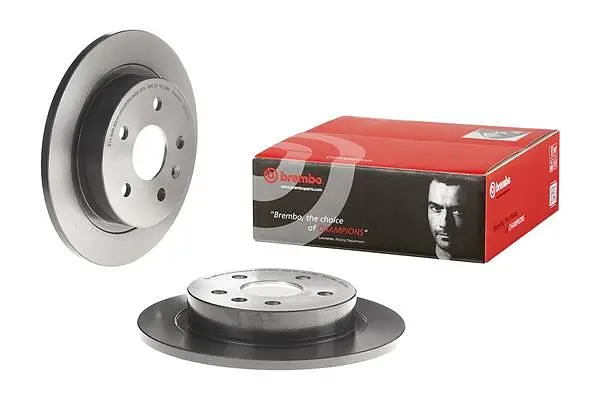 Диск гальмівний невентильований Opel Insignia A, Saab 9-5 II 08-25р Brembo (08.A970.11) - фото 2