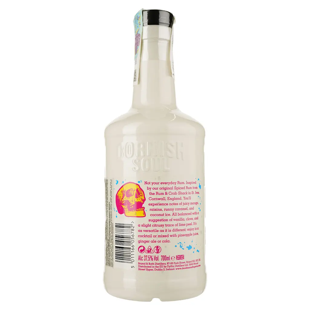 Ром Dead Man’s Fingers Coconut, 37,5%, 0,7 л - фото 2