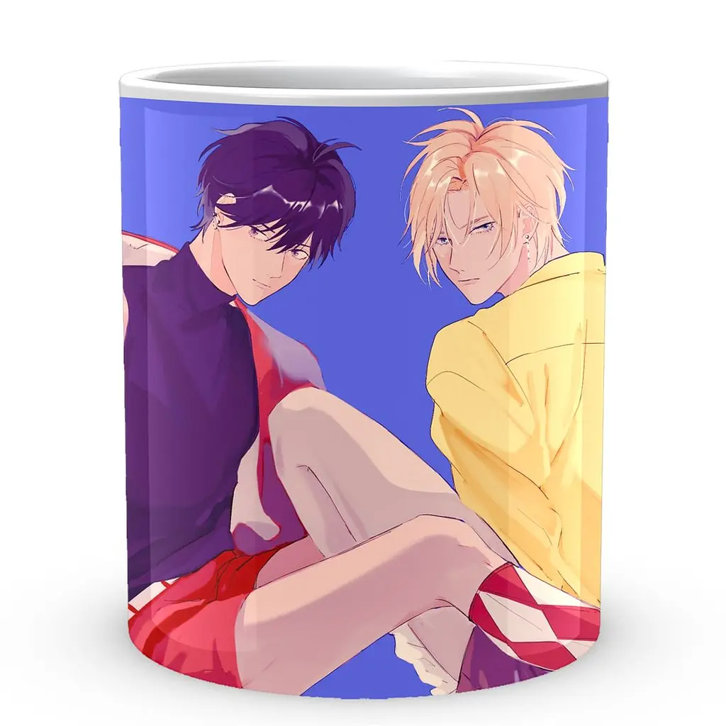 Кружка GeekLand Banana Fish Бананова Рыба Эш Эйджи BF 02.07 330 мл белая - фото 2