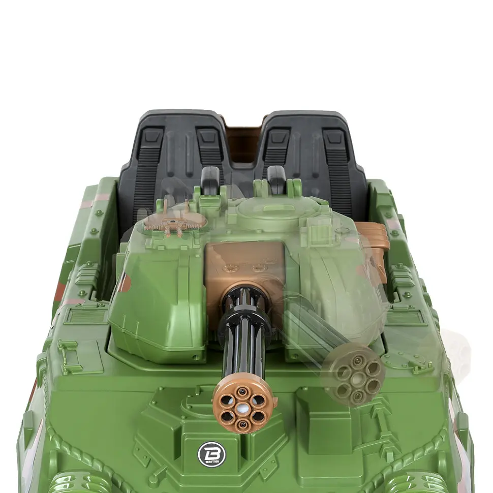 Дитячий електромобіль-танк Bambi Racer M 4862BR-5 до 30 кг - фото 6