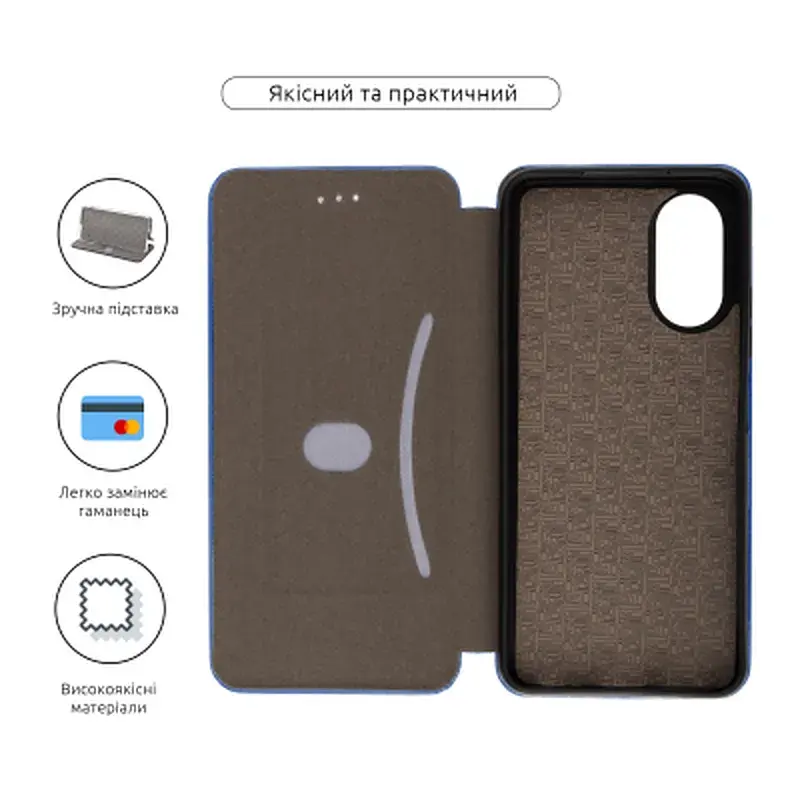 Чохол до мобільного телефона Armorstandart G-Case ZTE Blade A34 Blue (ARM78992) - фото 3