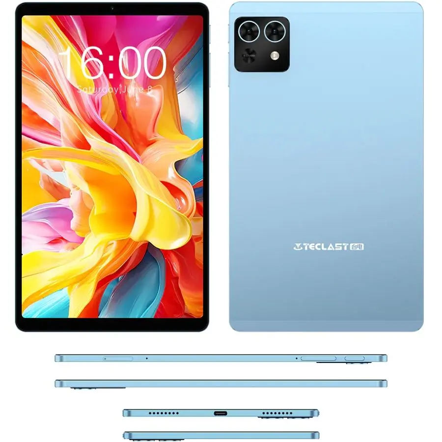 Планшет Teclast T50 Mini 8.68" HD+ /8GB/128GB/ G99 / 5100mAh/ LTE / 13+5MP/ Metal/Blue (T50_Mini) - фото 2