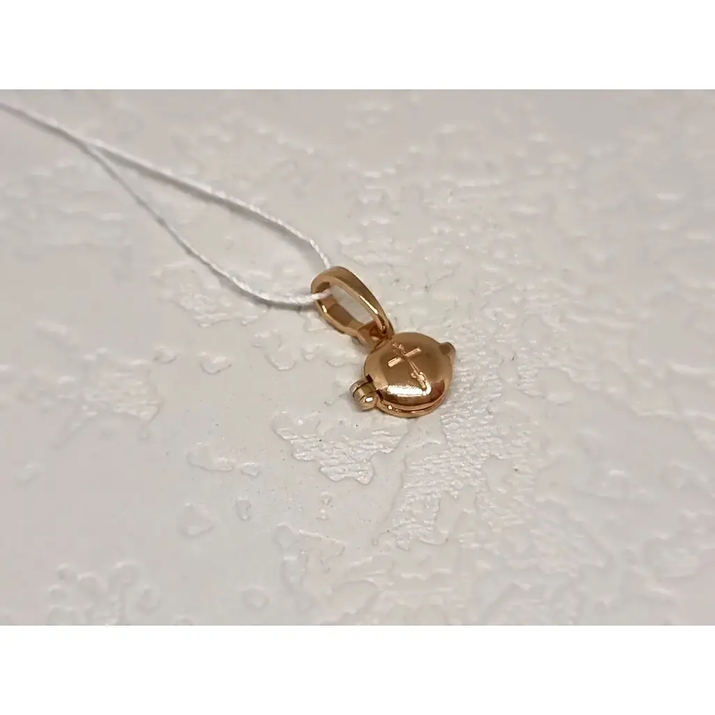 Золота підвіска Tango-мощевик "Божа Матір". 130294 - фото 2