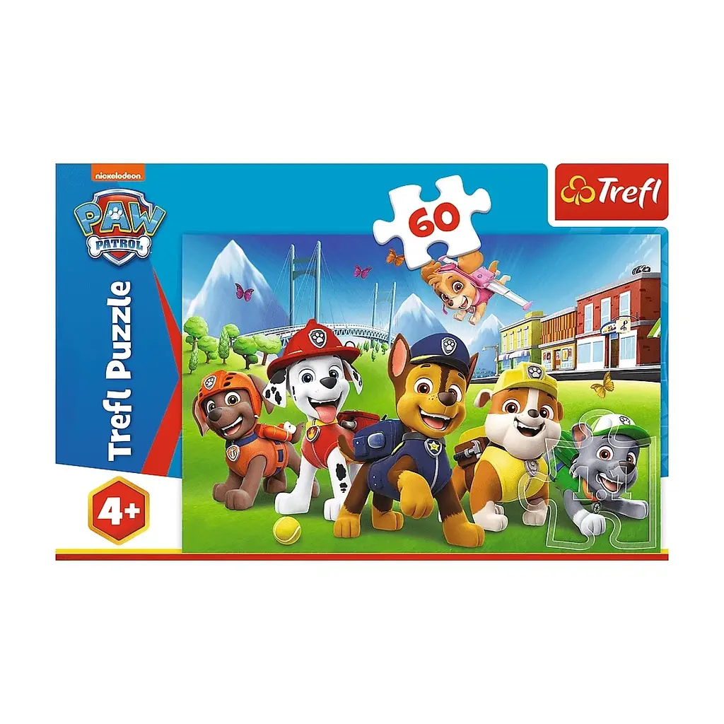 Пазл Trefl Paw Patrol Щенячий патруль на траві 60 елементів (5900511173758) - фото 3