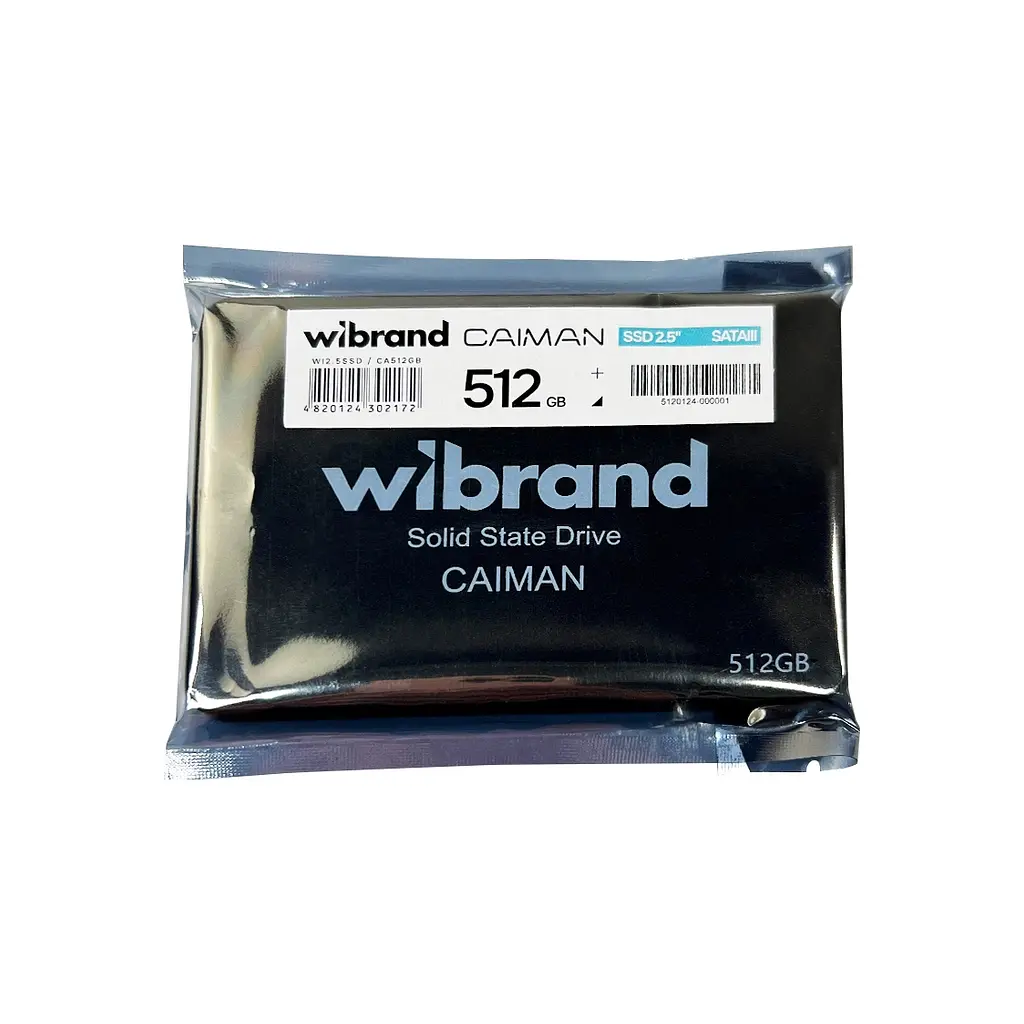 Накопичувач SSD 2.5" 512GB Caiman Wibrand (WI2.5SSD/CA512GB) - фото 3