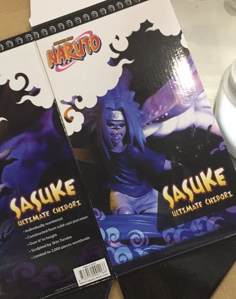 Фігурка Статуя Наруто NARUTO Sasuke Chidori Саске Учиха Кінцева Чидорі 19см NA 22.60 - фото 7