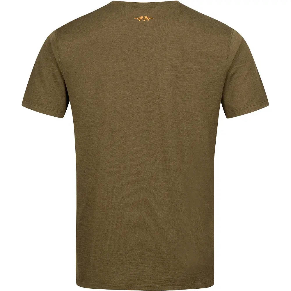 Футболка Blaser Active Outfits Men’s Merino Base 160 T XL Dark Olive - фото 3