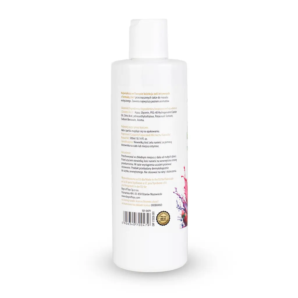 Лубрикант та масажний гель MyLove Aroma Series Tutti-Frutti 300 мл - фото 6