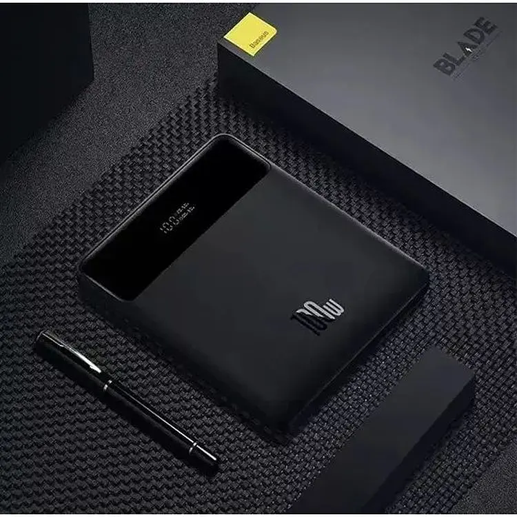 Портативная батарея Baseus Blade High Power Digital Display Quick Charge 20000 mAh 100W PPBL000201 Black - фото 9
