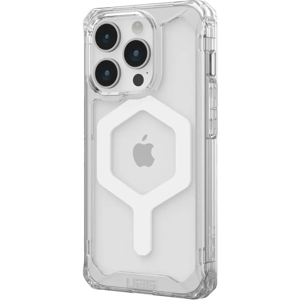 Чохол-накладка Urban Armor Gear Plyo Magsafe для Apple iPhone 15 Pro Max Ice/Gold (114305114348) - фото 3
