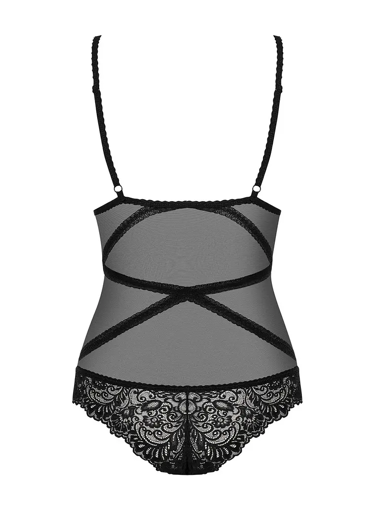 Боді Obsessive Bondea L/XL чорний - фото 5