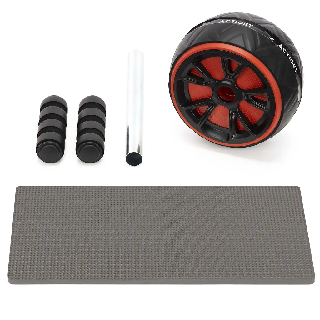 Ролик (гімнастичне колесо) для преса Actiget Ab Wheel ACT0111 Black/Red - фото 7