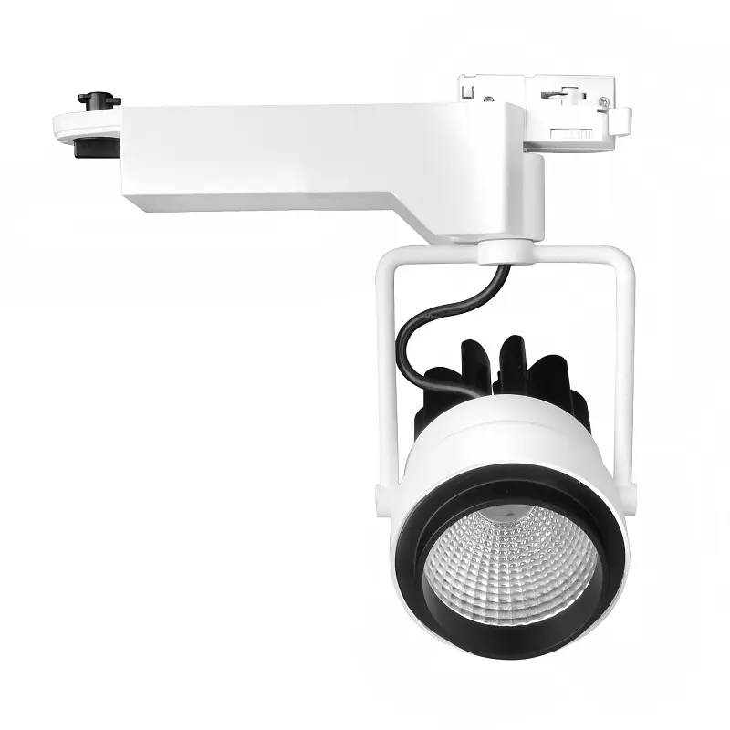 Светильник трековый поворотный LED 412/30W CW WH/BK COB Brille 32-072 - фото 3