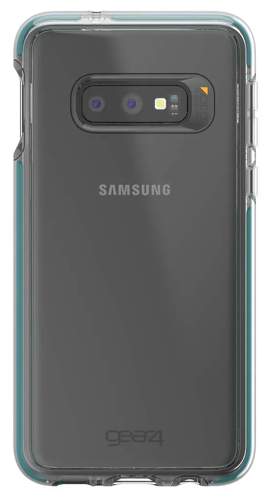 Протиударний прозорий чохол GEAR4 Piccadilly D3O з антимікробним покриттям для Samsung Galaxy S10e Clear Black - фото 7