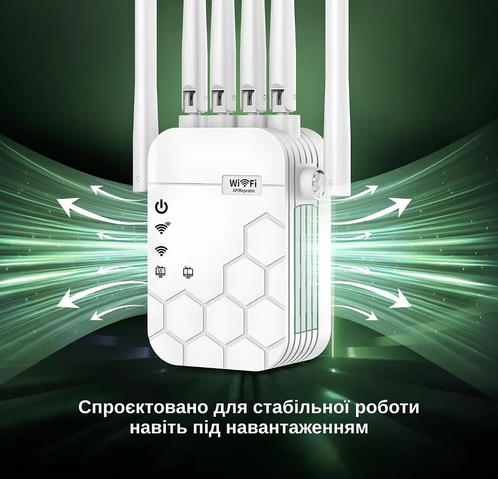 Ретранслятор-маршрутизатор XON ReLink X300R9 300Мбит/с 2.4 ГГц Белый (BNRWSW021603W 4227) - фото 5