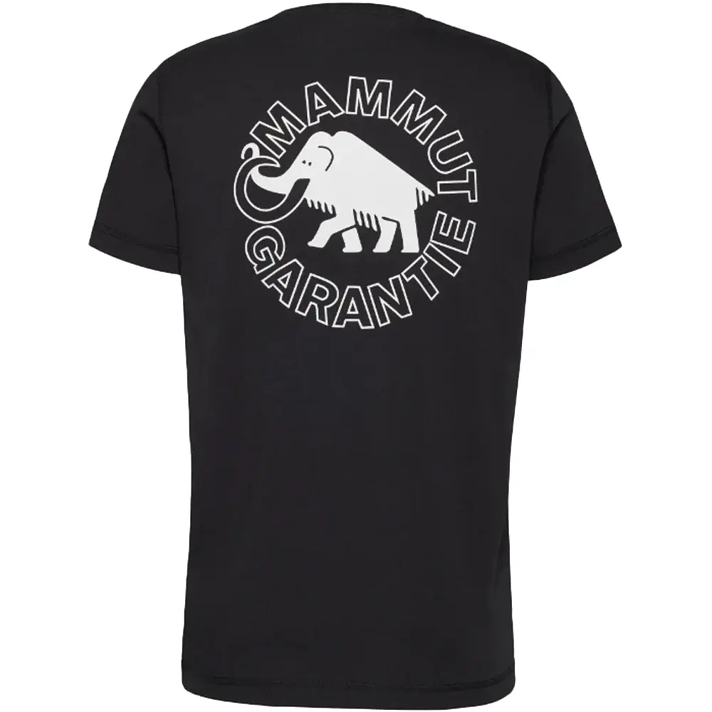 Футболка Mammut Core T-Shirt M Garantie L Black - фото 2