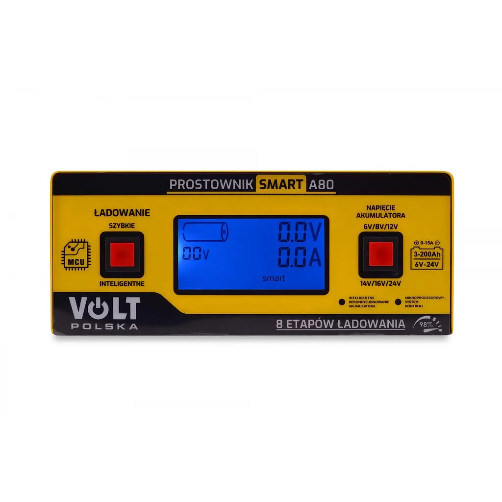 Зарядний пристрій Volt Polska SMART 6V/12V/24V 15A A80 - фото 6