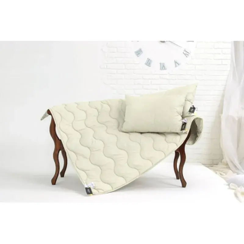 Ковдра MirSon бавовняна №1657 Eco Light Creamy 110х140 (2200002652520) - фото 2