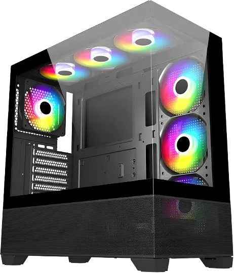 Корпус GTL Gaming Universe ARGB Black (GTLXE218) - фото 2