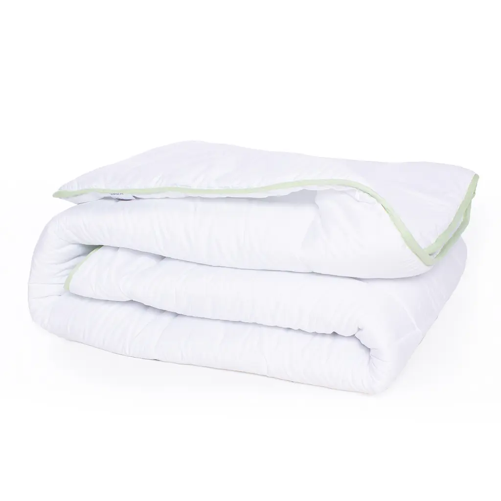 Ковдра дитяча MirSon EcoSilk №002 антиалергенна демісезонна 110x140 см біла (8062540) - фото 2