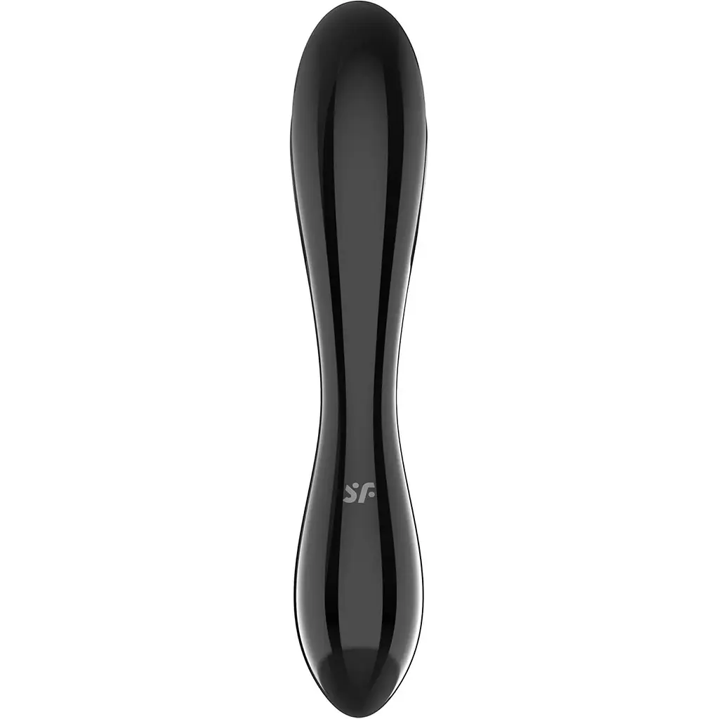 Скляний дилдо Satisfyer Dazzling Crystal 1 (Black) - фото 4