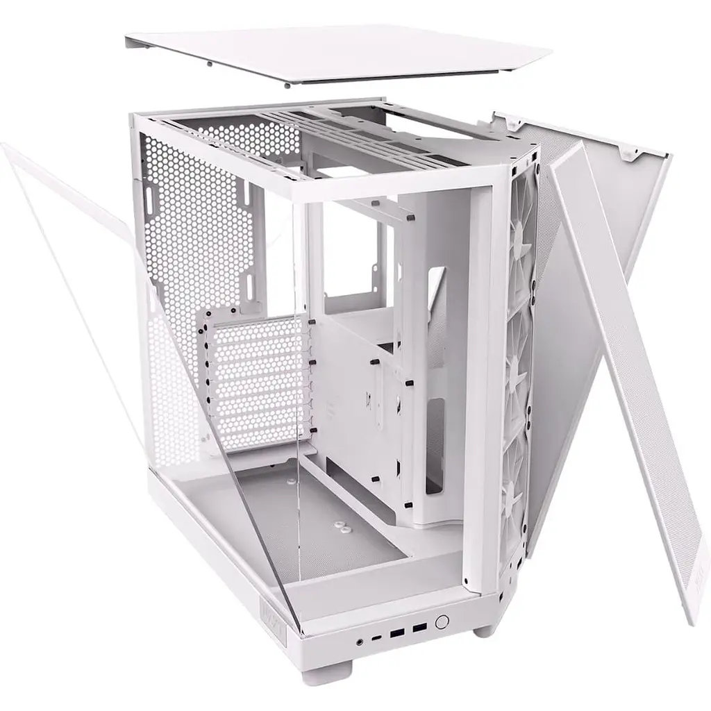 Корпус NZXT H6 Flow All white (CC-H61FW-01) Без БП Б/в - фото 6