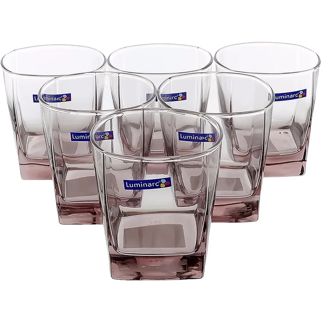 Уцінка. Набір склянок Luminarc Sterling Ice Pink 300 мл 6 шт. (J5388)