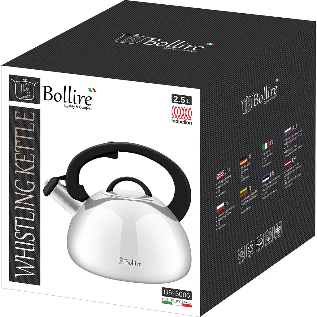 Чайник Bollire, 2,5 л (BR-3006) - фото 2