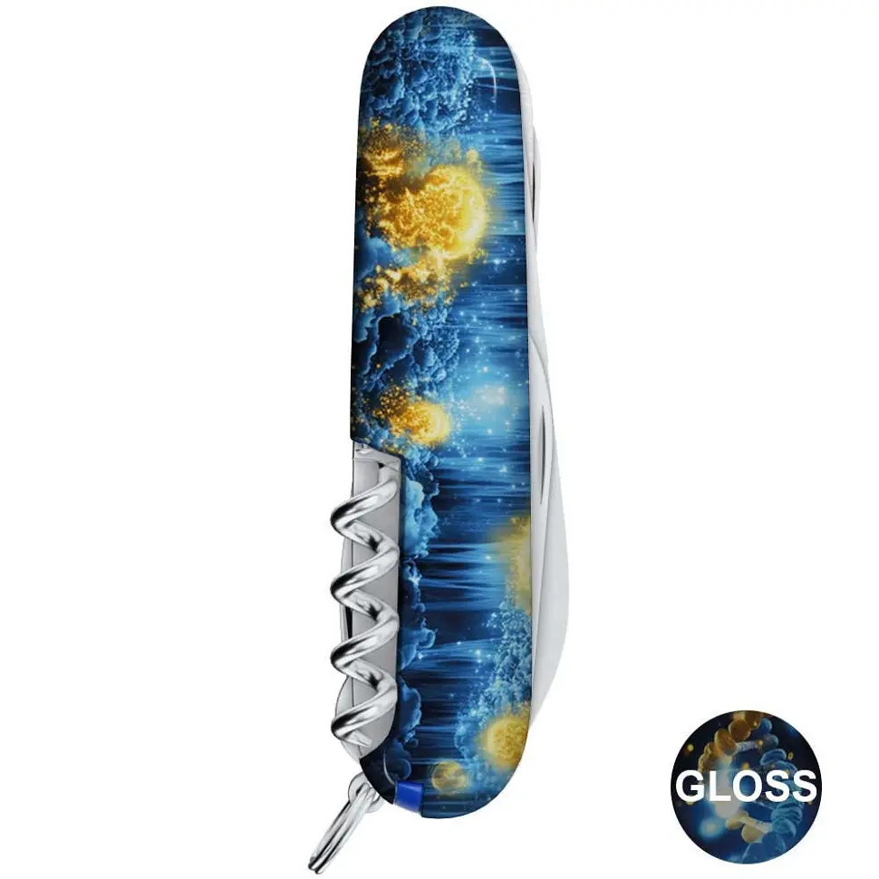 Складаний ніж Victorinox SPARTAN UKRAINE ДНК Українця 1.3603.3.T3270pw - фото 4