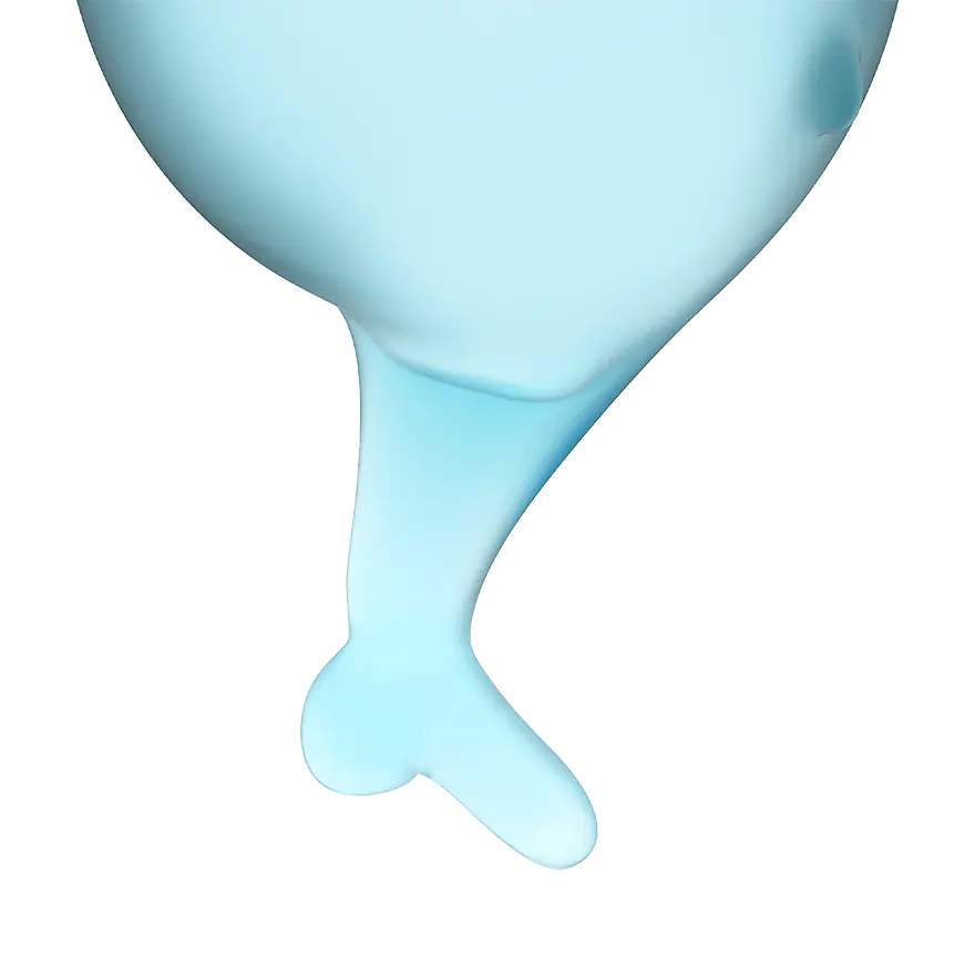 Менструальная чаша Satisfyer Feel Secure 2 шт. голубая - фото 4
