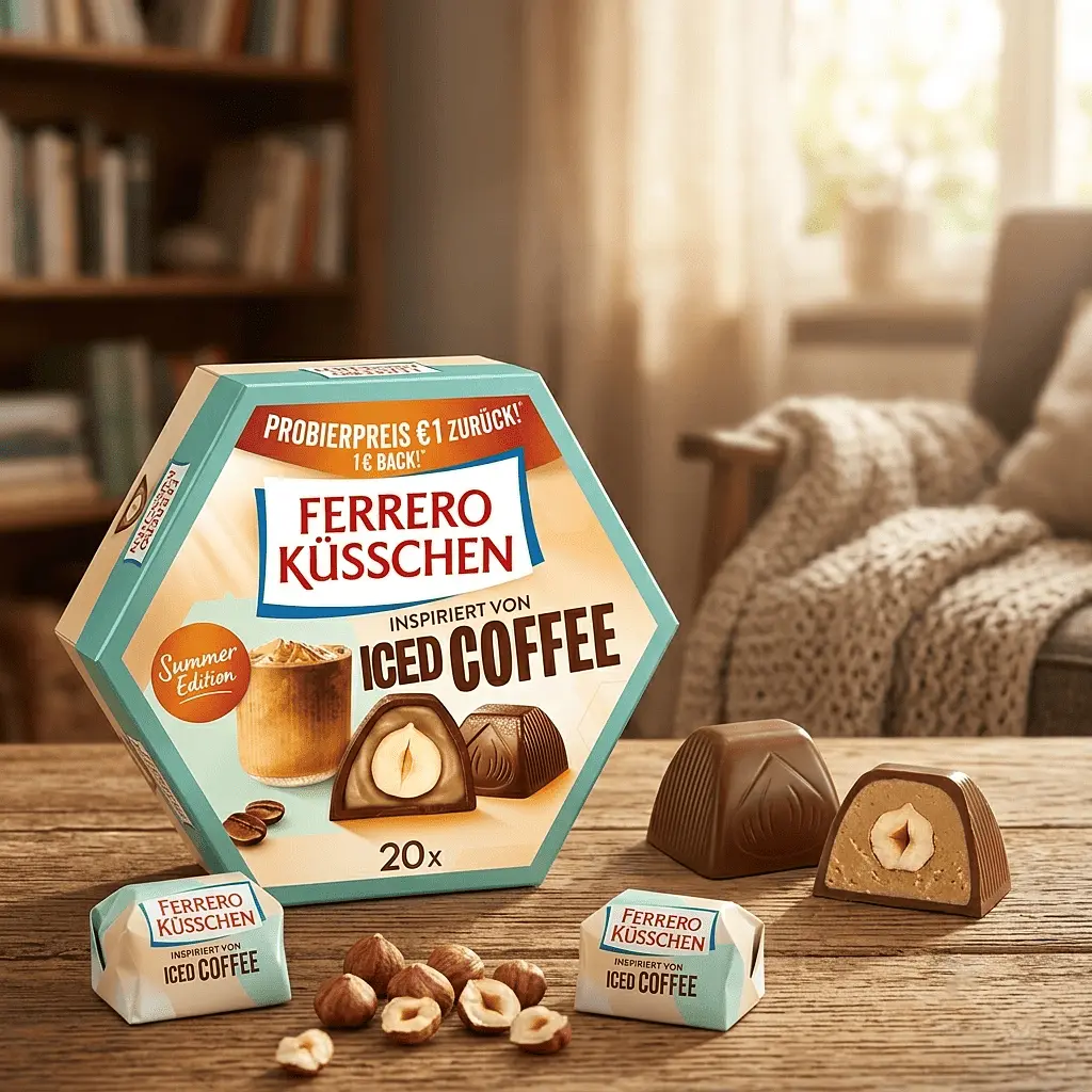 Шоколадні цукерки Ferrero Küsschen Iced Coffee 190г - фото 3