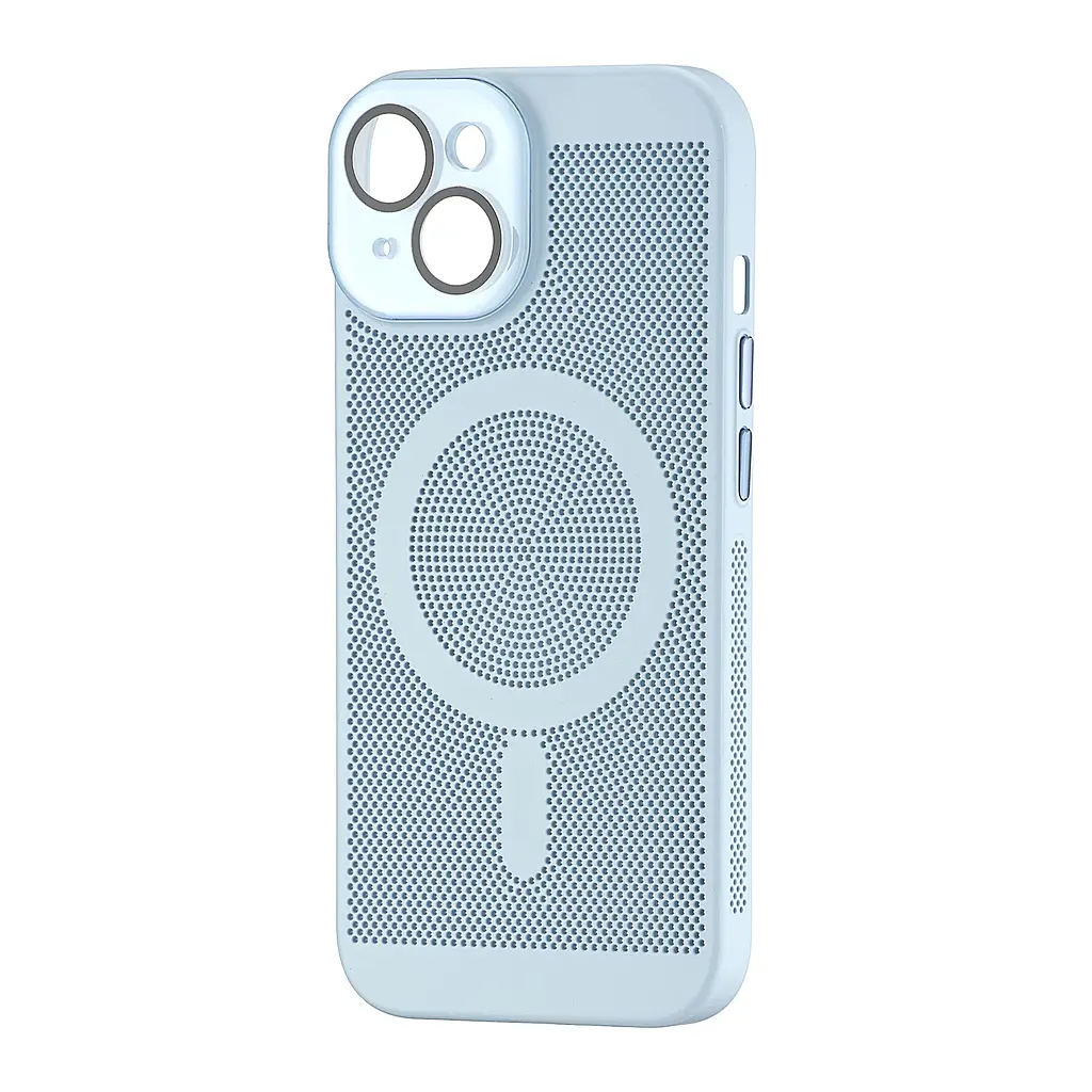 Чохол Perfomed with MagSafe Protected Camera iPhone 15 Light Blue