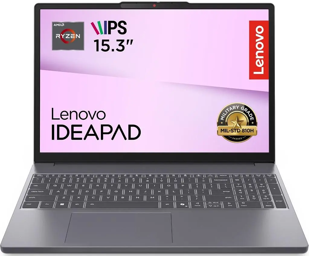 Ноутбук Lenovo IdeaPad Slim 3 15ARP10 Luna Grey (83K700TXRA)