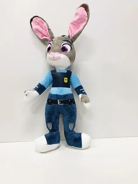 М'яка іграшка Джуді Хоппс Зоотрополіс Disney Zootopia, зайчик 40 см, дитяча іграшка для ігор і декору, подарунок дітям - фото 3