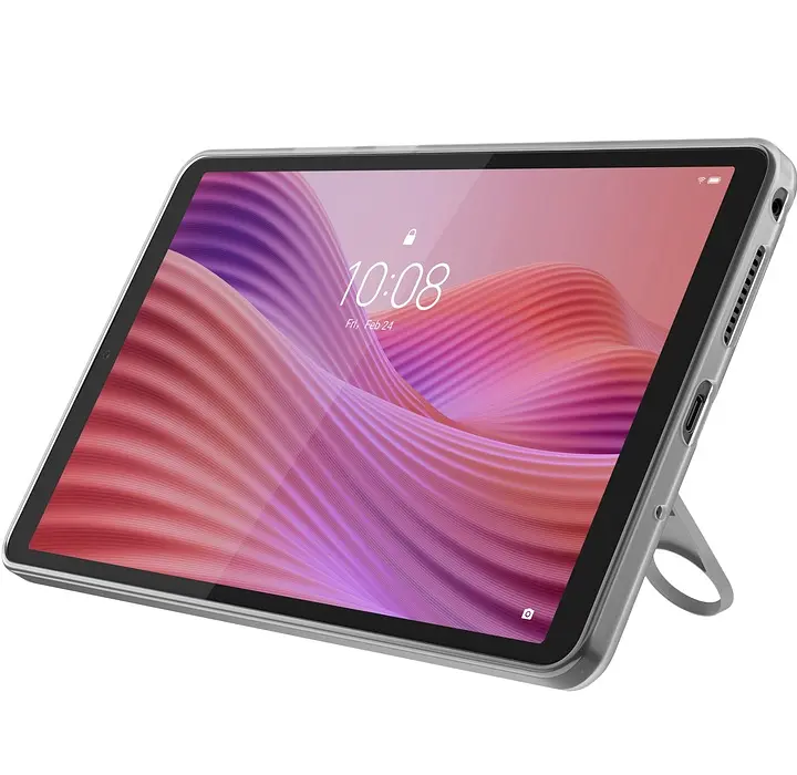 Планшет 8.7' Lenovo Tab One, Luna Grey, 1340x800 (IPS), MediaTek Helio G85 (8 ядер), Mali-G52 MC2, 4Gb, 128Gb, MicroSD (до 1 Телевiзор), 8Mp + 2Mp, 2x2 Вт, LTE, WiFi 5, Bluetooth 5.3, Type-C, 5100 mAh, Android 14, чохол (ZAF10098UA) - фото 2