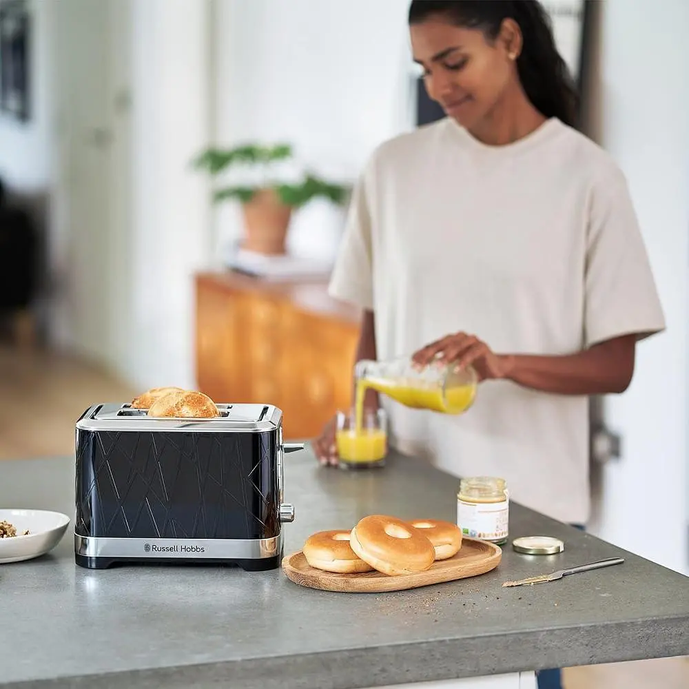 Тостер Russell Hobbs Structure Black 28091-56 - фото 6