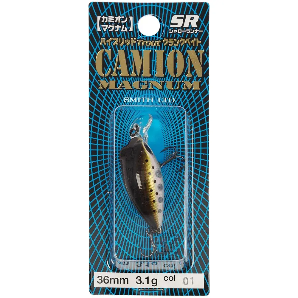 Воблер Smith Camion Magnum SR F 36mm 3.1g #01 - фото 2