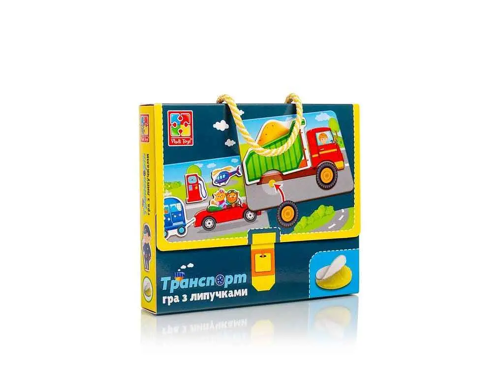 Гра з липучками VLADI TOYS "Транспорт" VT1302-28