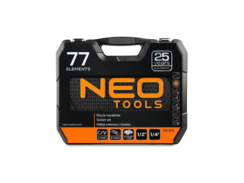 Універсальний набір інструментів Neo Tools 08-915 - фото 3