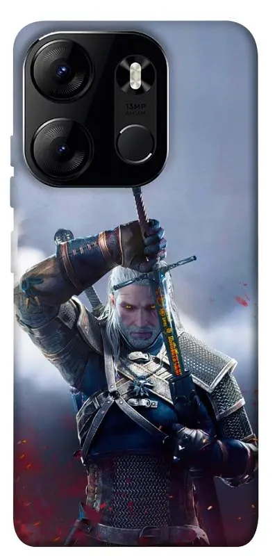 TPU чохол Demsky The witcher gerald для Tecno Spark Go 2023