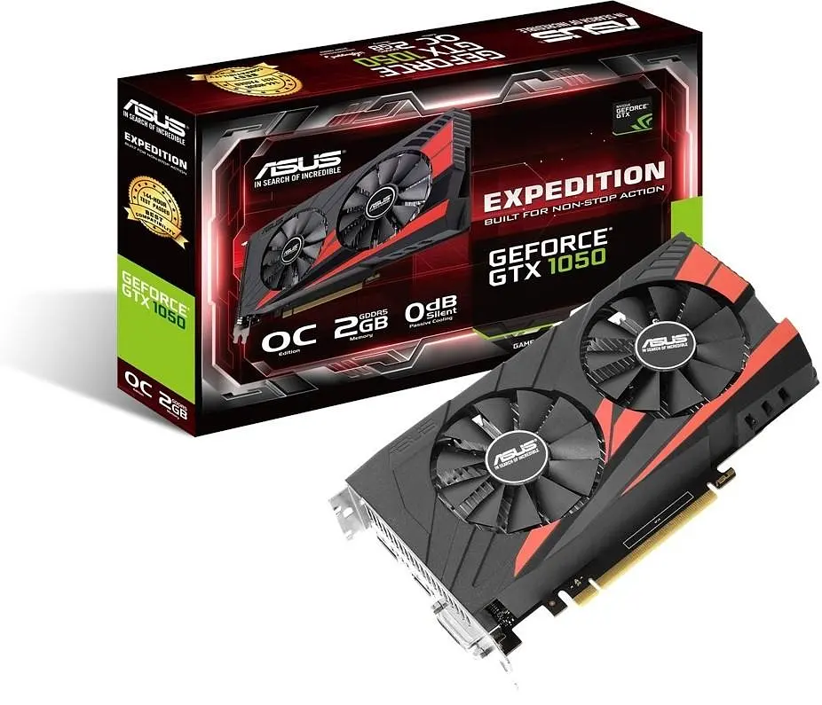Відеокарта ASUS GTX 1050 2Gb Expedition OC (EX-GTX1050-O2G) (GDDR5, 128 bit, PCI-E 3.0 x16) Б/в - фото 4
