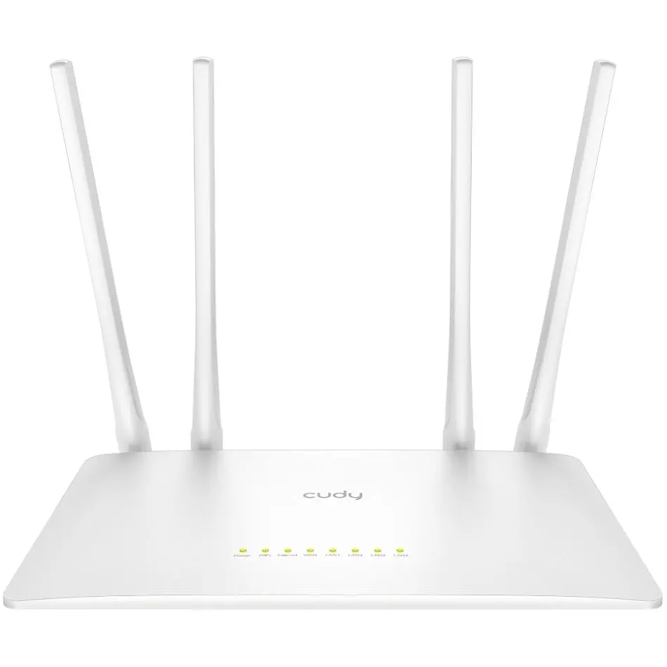 Маршрутизатор Cudy WR300S, Wi-Fi, 802.11b/g/n, 300Mbps 2.4GHz, 5×10/100Mbps, 4×5dBi an, WiFi, IPv6 (WR300S) - фото 5