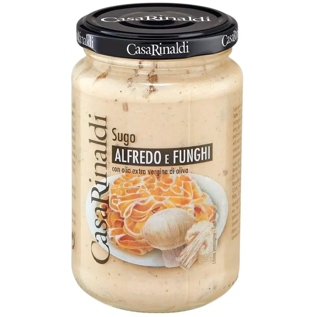 Соус Casa Rinaldi Sugo Alfredo e Funghi з грибами 320 г