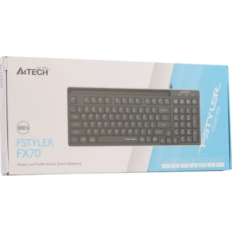 Клавіатура A4Tech FX70 USB Black (4711421001861) - фото 9