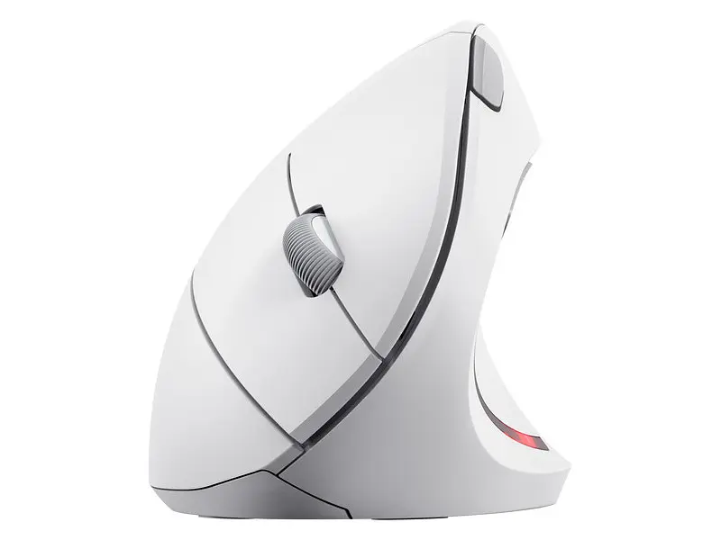 Миша Trust Verto Wireless Ergonomic White (25132) - фото 5