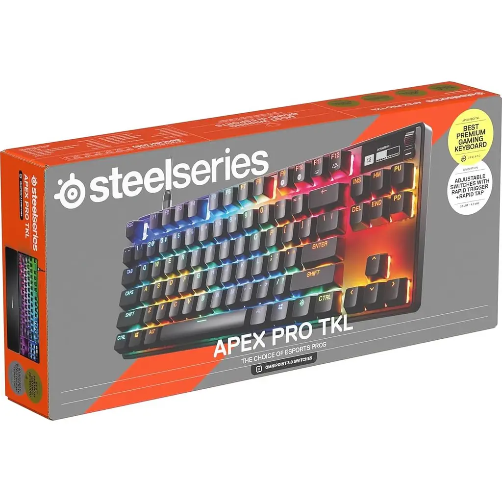 Клавиатура SteelSeries Apex Pro TKL Gen 3 UA (64740) - фото 6
