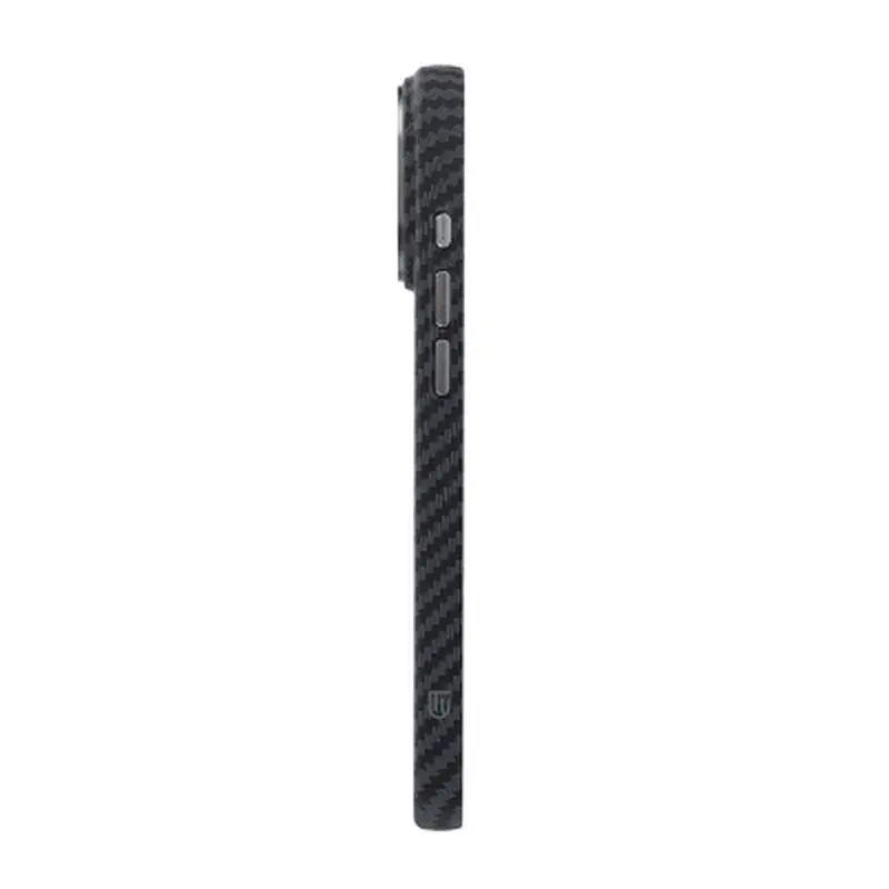 Чохол до мобільного телефона Armorstandart LikeCarbon2 MagCase Apple iPhone 17 Pro Carbon Black (ARM86258) - фото 6