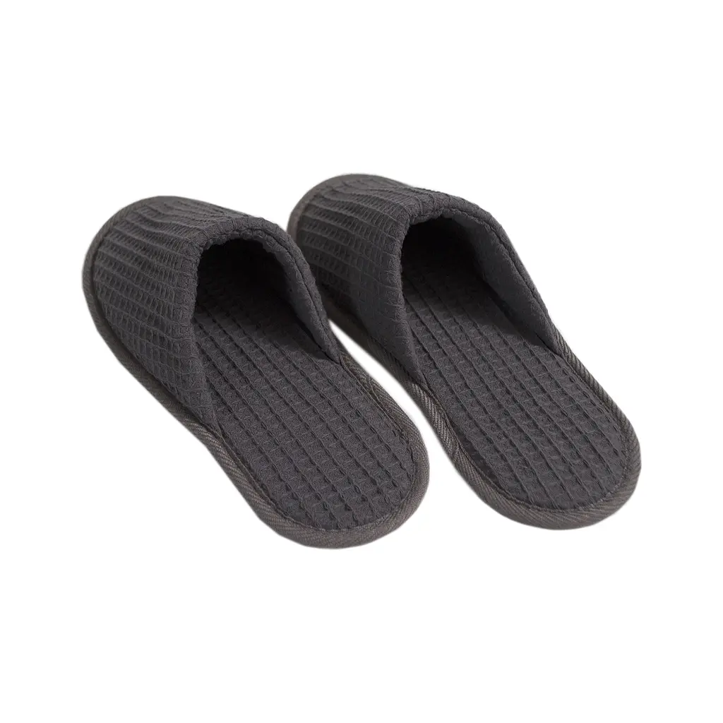 Тапочки Lotus Home - Waffle antrasit антрацит - фото 4